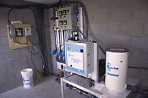 Water chlorination system